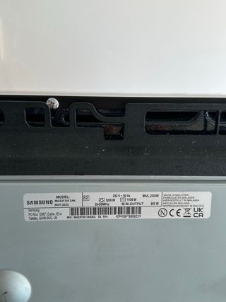 Microondas Samsung negro - como nuevo