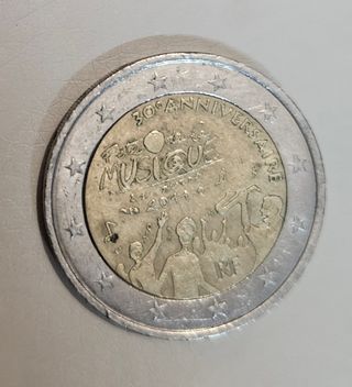 Moneda 2€ Francia 2014 Fête de la Musique
