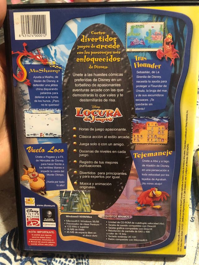 Disney Colección de PC / Sega Rally / Juego lucha