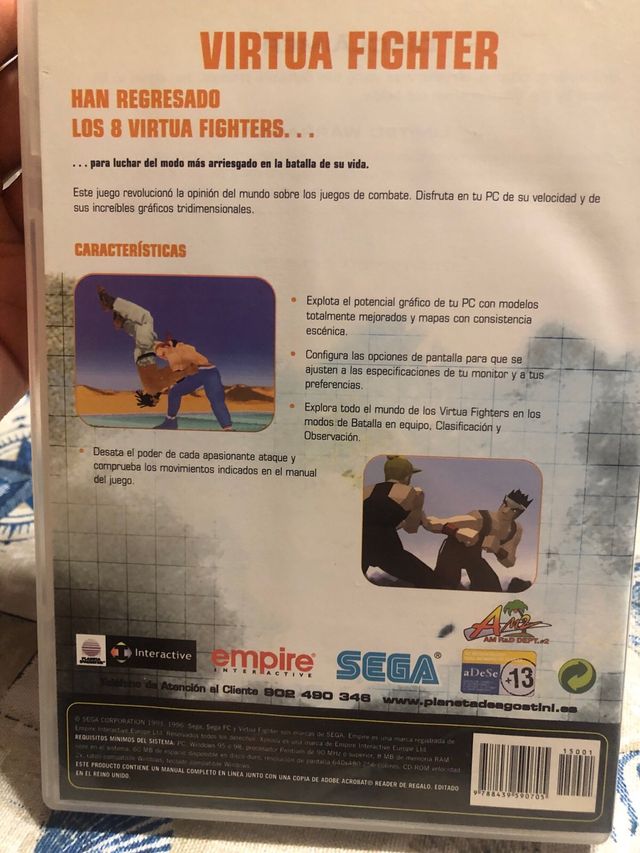 Disney Colección de PC / Sega Rally / Juego lucha