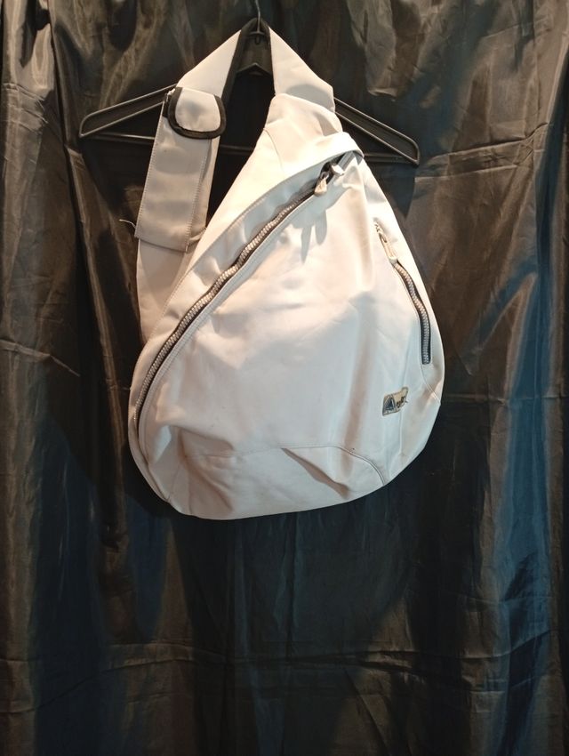 Bolso bandolera beige