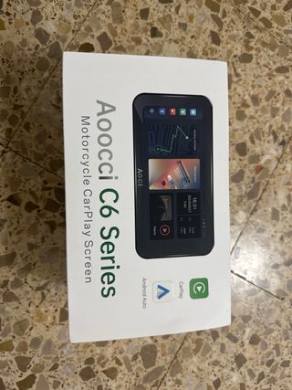 Cámara salpicadero moto C6 GPS
