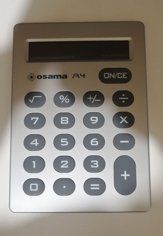 Calcolatrice Osama A4 