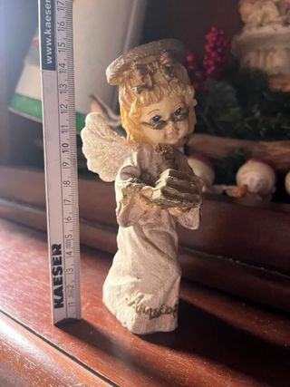 3 Angeli Natale Ceramica - Decorazioni