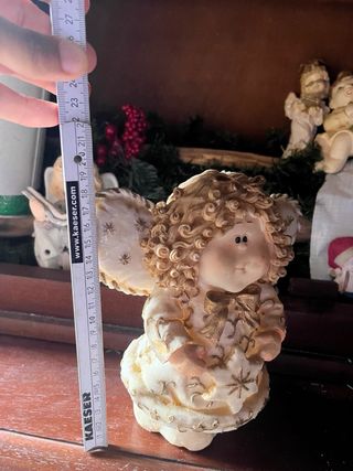 3 Angeli Natale Ceramica - Decorazioni