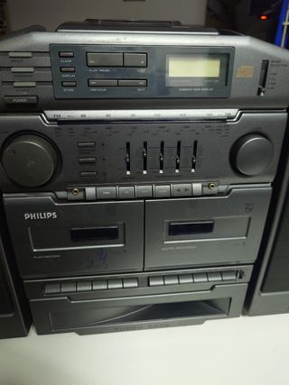 Radio CD Cassette Philips Vintage