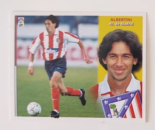 Cromo Albertini At. Madrid 02-03