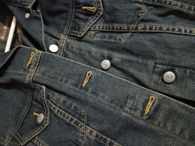 Cazadora vaquera oscura mujer