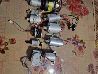 Motores DC usados - 8 piezas