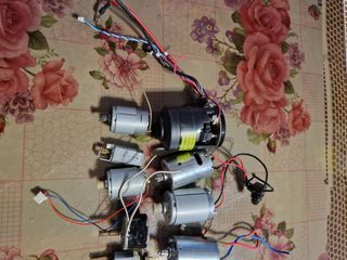 Motores DC usados - 8 piezas