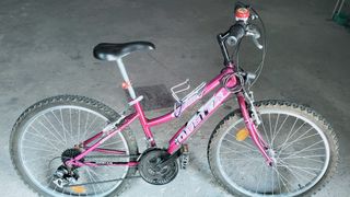 Bicicleta Órbita morada
