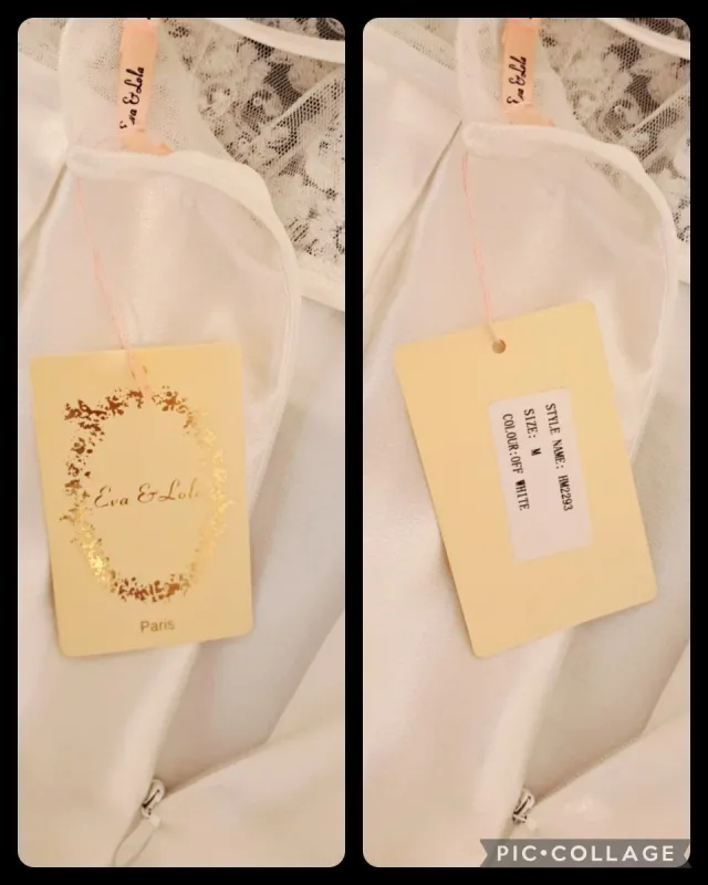 Vestido de novia M/S sin estrenar y con etiqueta