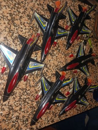 Avión militar vintage