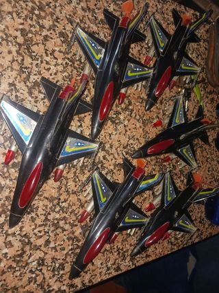 Avión militar vintage