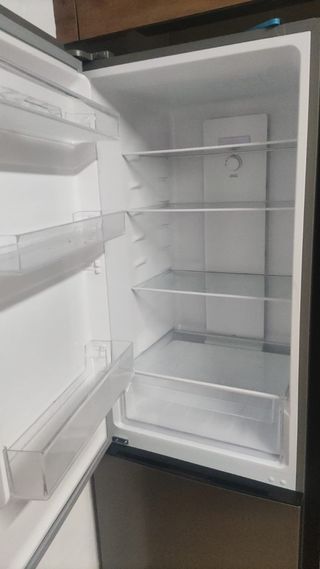 Frigorífico Corbero combi acero 1,85 alto