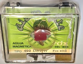 Aguja Tocadiscos FOX 492 Diamante