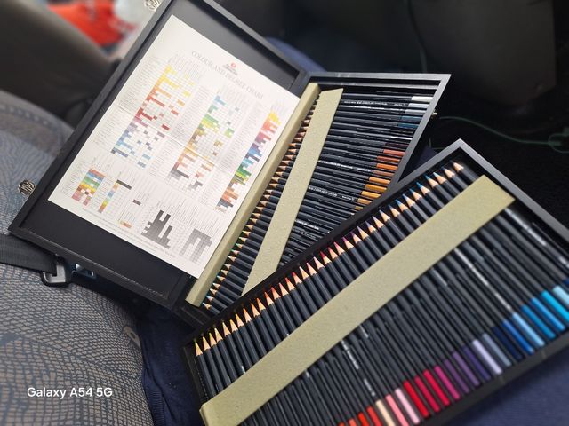 Lápices de color Rexel Cumberland 72 uds