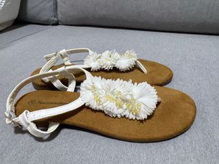 Sandalias blancas Nuevotomaterajo - 38