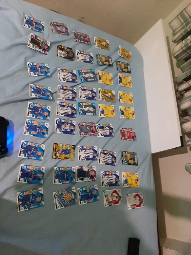 Cromos de fútbol - 36 unidades