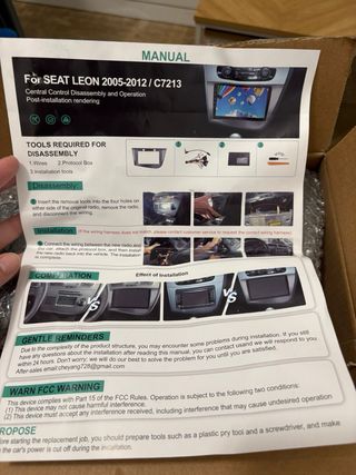 Pantalla Seat Leon MK2 - 7" Android