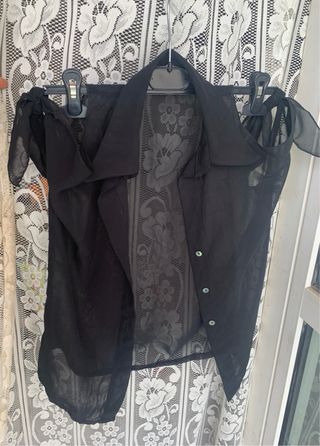 Camicia elegante nera