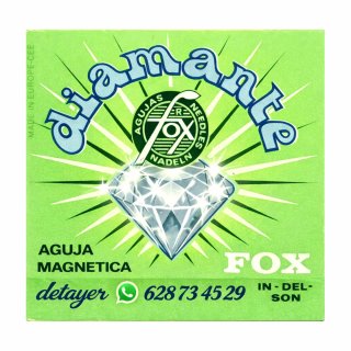 Aguja Tocadiscos FOX Diamante