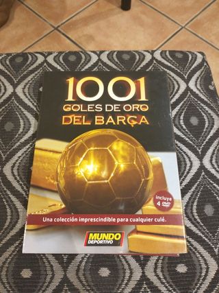1001 Goles de Oro del Barça (4DVDs)