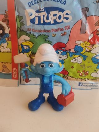 Pitufo obrero 3D