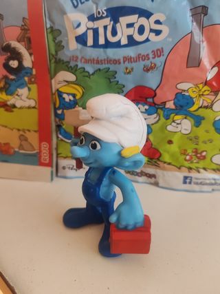 Pitufo obrero 3D