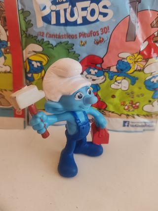 Pitufo obrero 3D