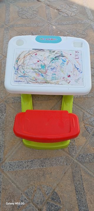 Mesa infantil dibujo