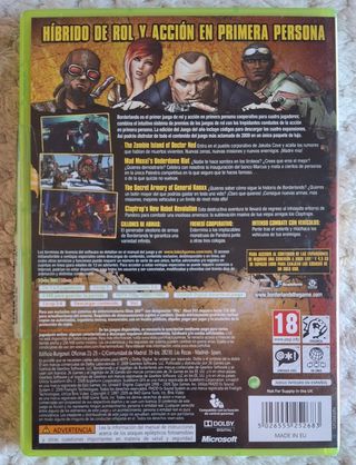 🇪🇸 Borderlands GOTY Xbox 360