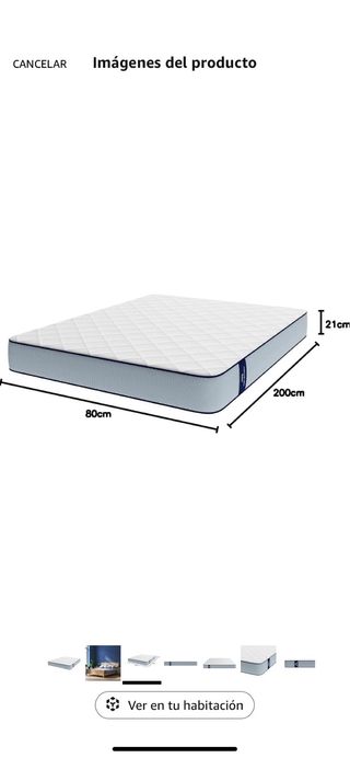Colchones 80x200cm - 2 unidades Oferta