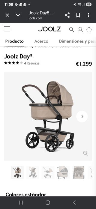 Joolz Day 5+ Carro bebé - capazo