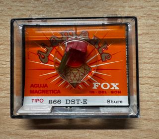 Aguja tocadiscos diamante FOX 866 DST-E FOX SHURE