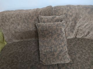 Sofá beige de tela