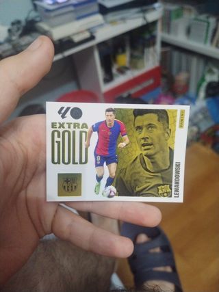 Liga este 2025 2026 Lewandowski Extra Gold