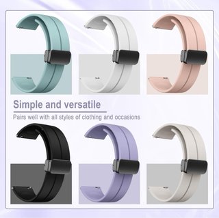NUEVA Correa silicona reloj Huawei/Garmin Púrpura