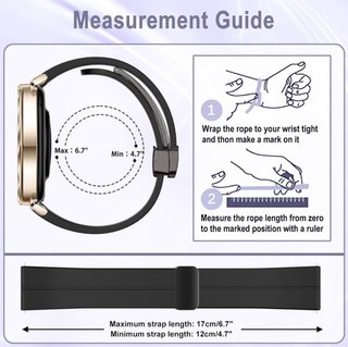 NUEVA Correa silicona reloj Huawei/Garmin Púrpura