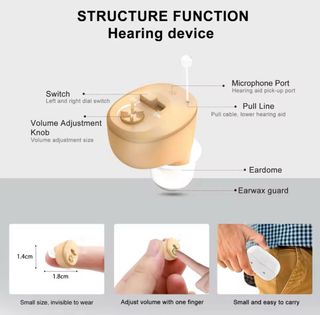Auriculares inalámbricos amplificadores