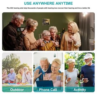 Auriculares inalámbricos amplificadores