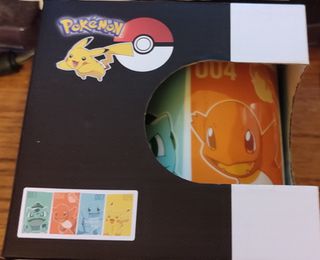 Taza Pokémon - Charmander, Bulbasaur, Squirtle