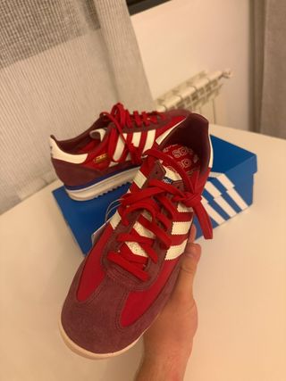 Zapatillas Adidas Sl 72 Rojo Talla 42