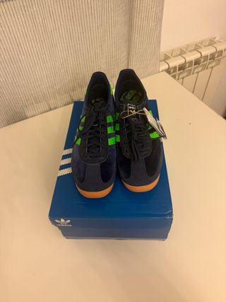 Zapatillas Adidas Sl OG - Azul y Verde