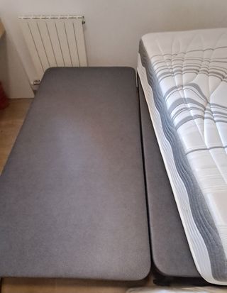 Kit canguro somier. Cama nido Pikolin. Colchón.