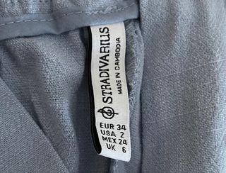 Shorts Stradivarius azules
