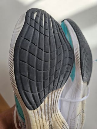 Zapatillas Nike Vaporfly - Blancas y Turquesas