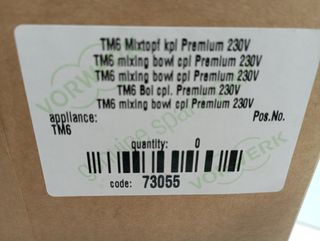 Accesorios Thermomix 6, TM6, sin estrenar.