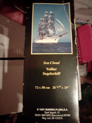 Puzzle Borrás 1000 piezas - Barco