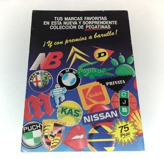 Álbum Marca Mania: Libro de Cromos